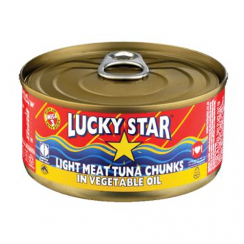 Lucky Star Light Meat Shredded Tuna In Vegetable Oil 170g