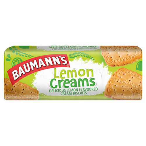 Baumann's Biscuit Lemon Creams 200g