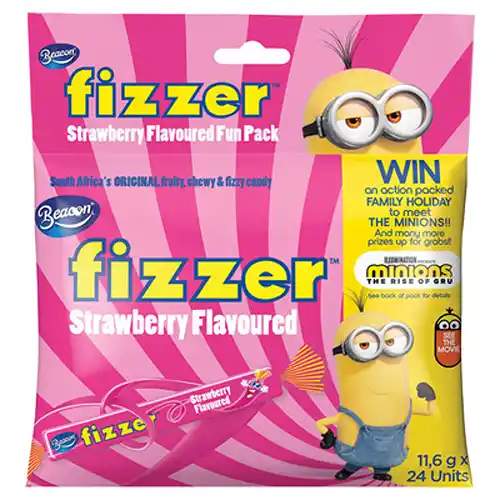 Beacon Fizzer Strawberry Flavoured 24s - Superb Hyper