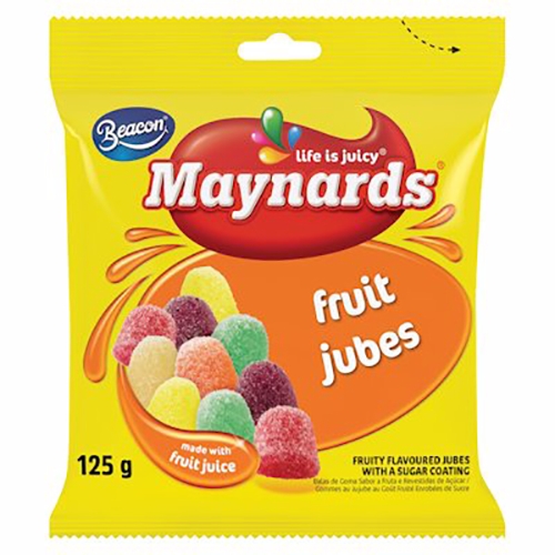 Maynards Fruit Jubes 125g