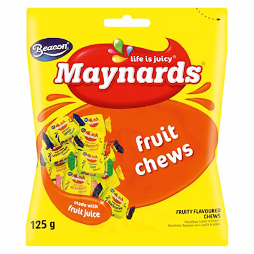 Maynards Fruit Chews 125g