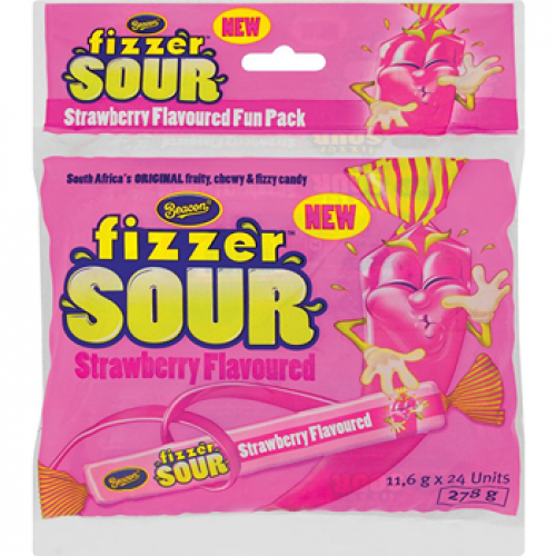 Beacon Fizzers Strawberry Flavoured 24's