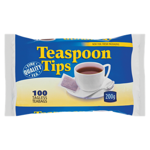 Teaspoon Tips Tea Bag Pouch Regular 100s