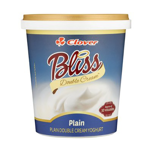 Clover Bliss Double Cream Plain Yoghurt 1kg