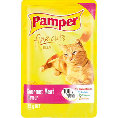 Pamper Fine Cuts Gourmet Meat 85g