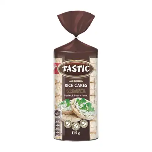 Tastic Original Air Popped Rice Cakes 115g