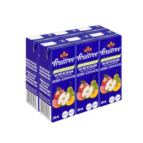 Fruitree Mediterranean 6 x 200ml