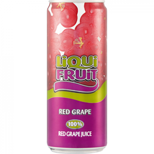 Liqui-Fruit Red Grape Fruit Juice Can 330ml