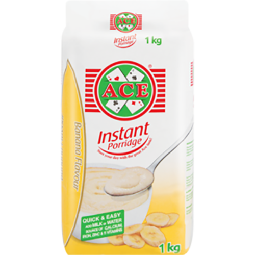 Ace Instant Porridge Banana 1kg