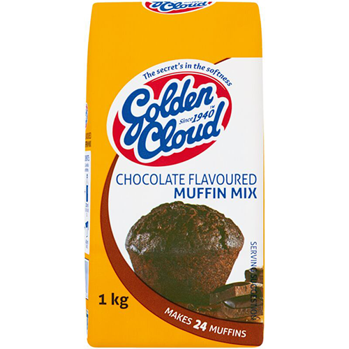 Golden Cloud Muffin Mix Chocolate 1kg