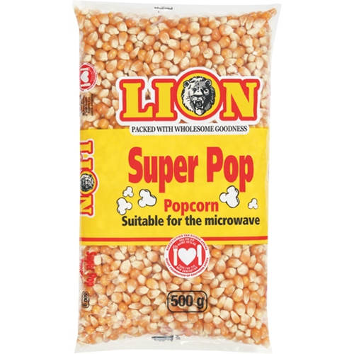 Lion Popcorn Kernals 500gr