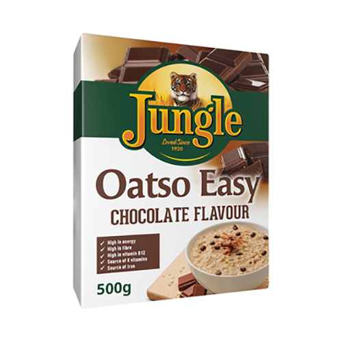 Jungle Oatso Easy Chocolate Instant Oats 500g