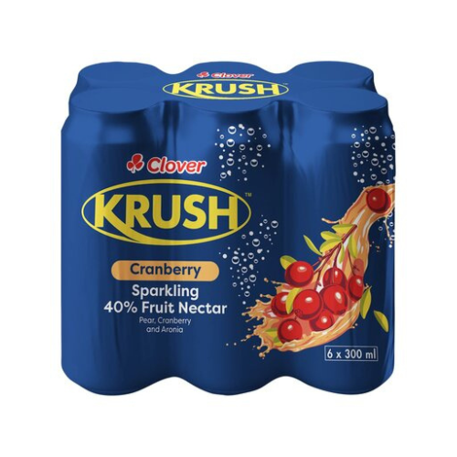 Krush Sparkling  C / Berry 6x300ml Can