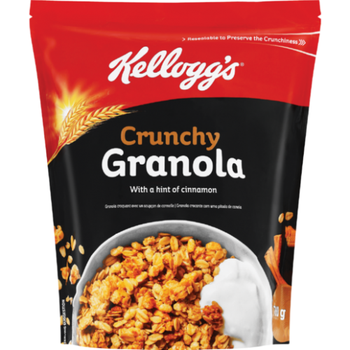 Kelloggs Granola Original Crunchy Cereal 500g