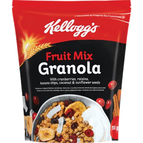 Kellogg's Granola Fruit Mix Cereal 700g