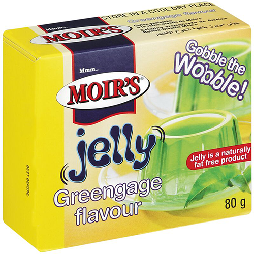 Moir's Flavoured Jelly Greengage 80g