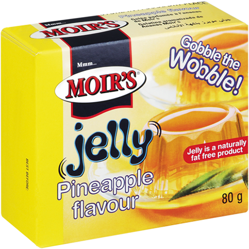 Moir's Flavoured Jelly Pineapple 80g