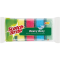 Scotch-Brite Heavy Duty Multi-Coloured Anti Bacterial Scourers 5's