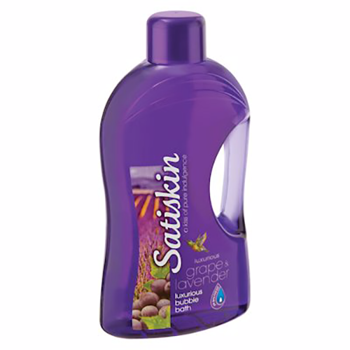 Satiskin Bubble Bath Grape & Lavender 2lt