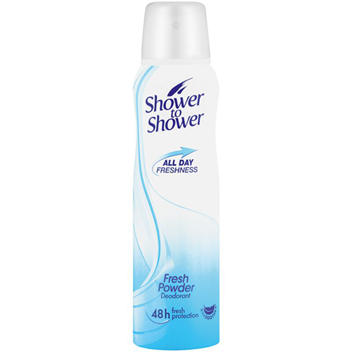 Shower To Shower Deodorant Spray Fresh Powder 150ml