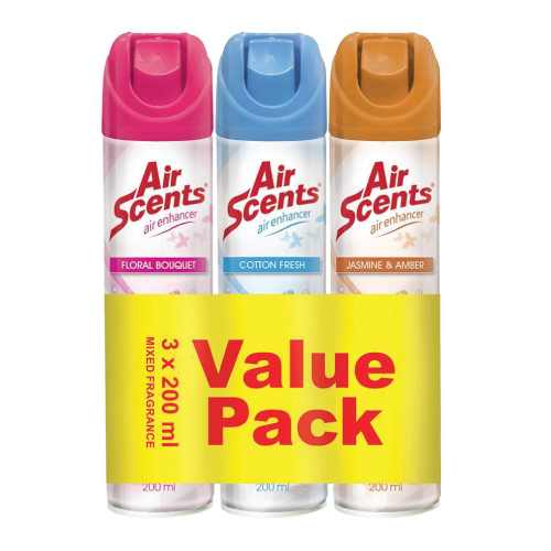 Air Scents Air Enhancer Triple Pack 3x200ml