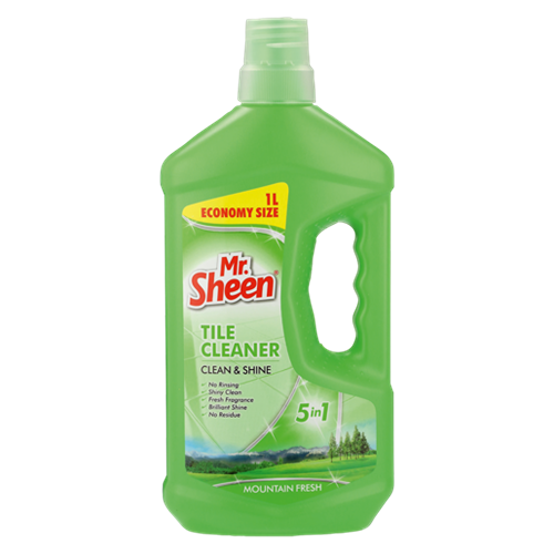 Mr Sheen 5-In-1 Mountain Fresh Scented Tile Cleaner 1lt