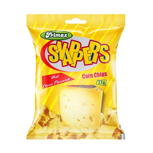 Frimax Snappers Corn Chips Balers Cheese 50x22g