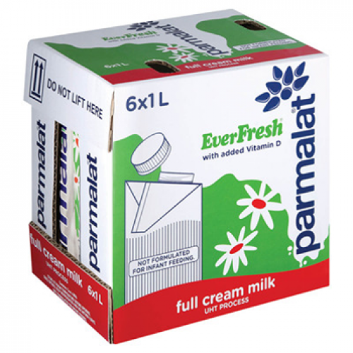 Parmalat Everfresh UHT Full Cream Milk 6x1lt