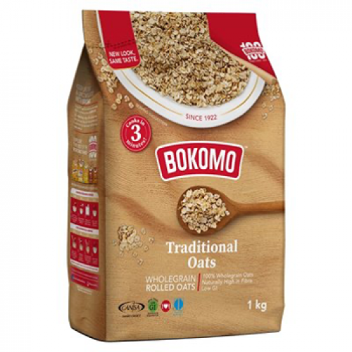 Bokomo Traditional Oats Bag 1kg