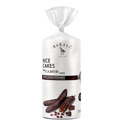 Bakali Rice Cakes Carob Coated 90g