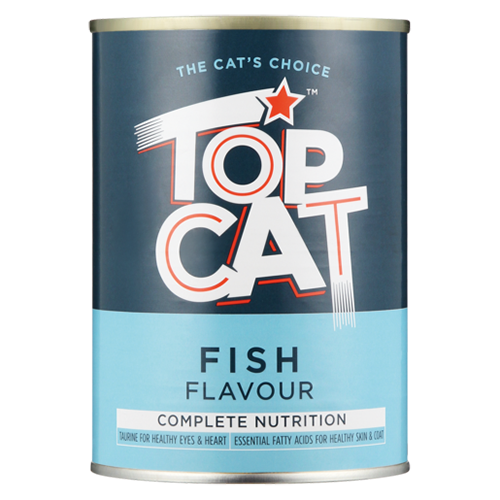 Top Cat Fish Flavoured Cat Food 425g