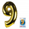 Balloons Helium Gold Foil No.9