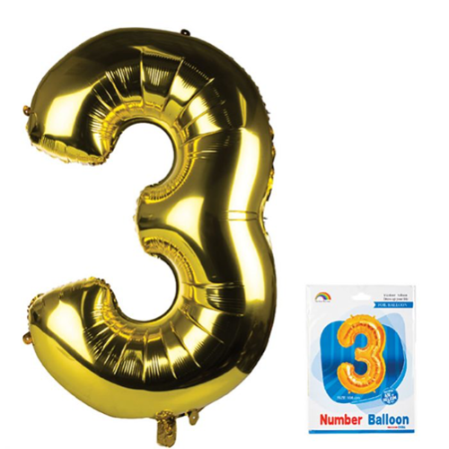 Balloons Helium Gold Foil No.3