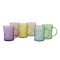 Rose Mugs 6x250ml