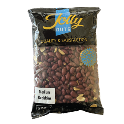 Jolly Medium Red Skin Peanuts 500g