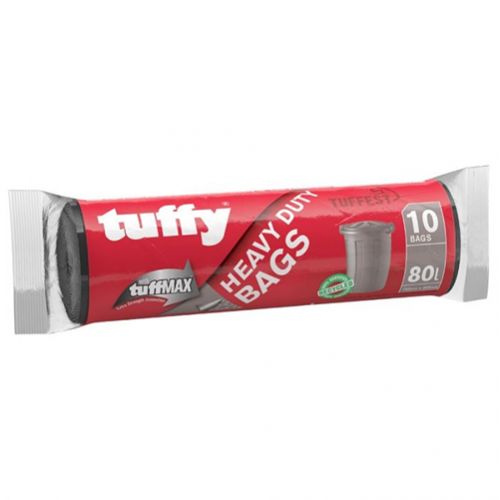 Tuffy Black Refuse Bag Heavy Duty 10's