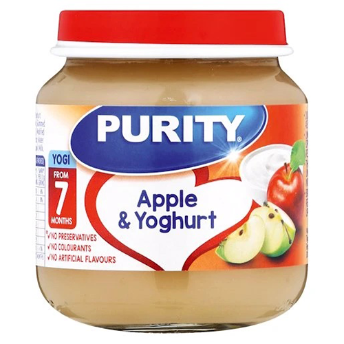 Purity 2nd Foods Apple & Yoghurt 125ml
