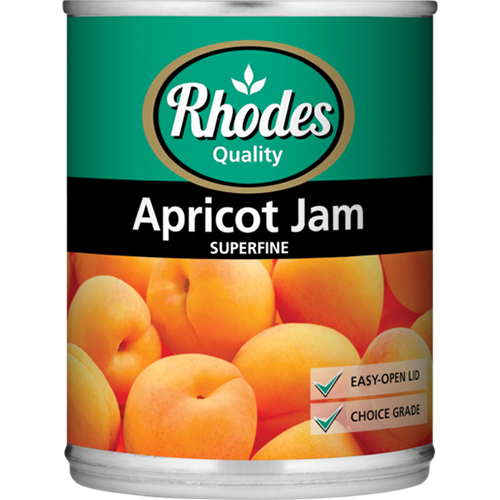 Rhodes Smooth Apricot Jam 450g