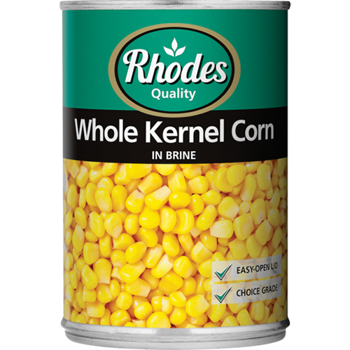 Rhodes Whole Kernel Corn 410g