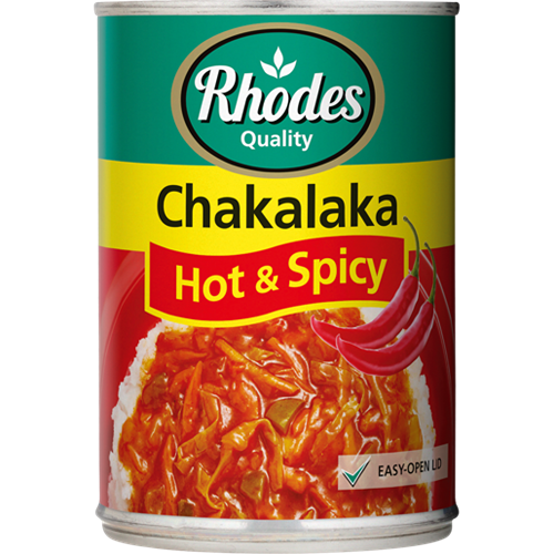 Rhodes Hot & Spicy Chakalaka 410g