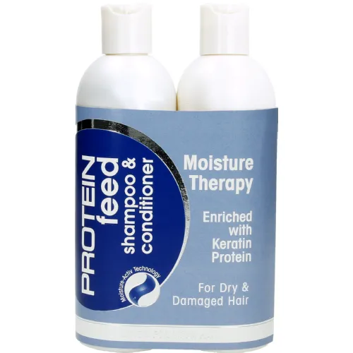 Protein Feed Shampoo & Conditioner Moisture Therapy Dry & Damaged Hair