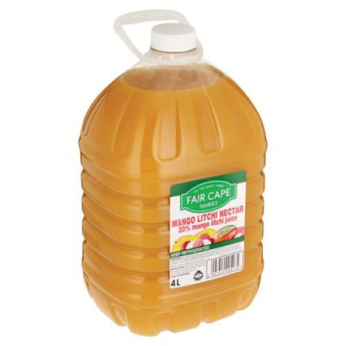 Faircape Nectar Juice Mango & Litchi 4lt