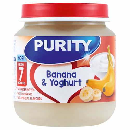 Purity 2nd Foods Banana & Yoghurt 125ml