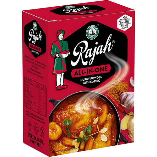 Rajah Curry Powder All In One With Garlic 50g