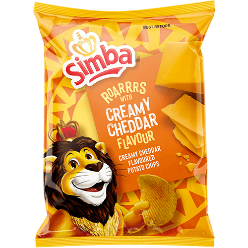 Simba Potato Chips Creamy Cheddar 120g