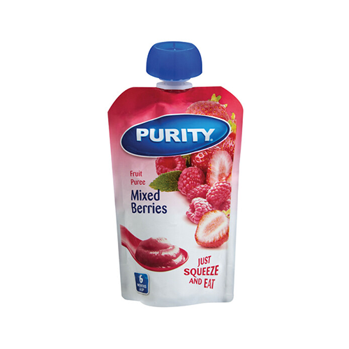 Purity Pouch Mixed Berries 110ml from 6 Months