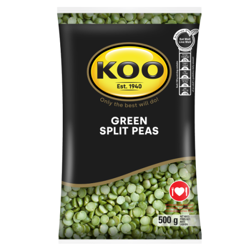 Koo Green Split Peas 500g