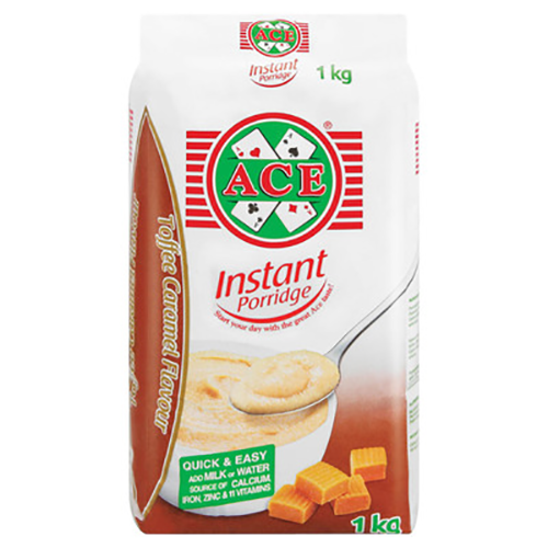 Ace Instant Porridge Toffee Caramel 1kg