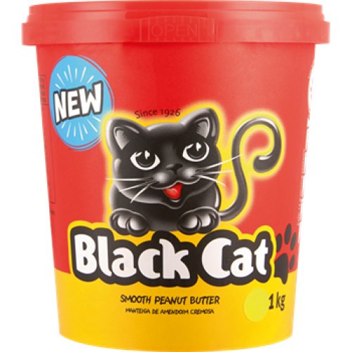 Black Cat Smooth Peanut Butter 1kg