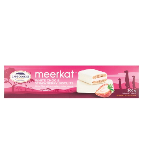 Meerkat Cape Cookies Strawberry 200g